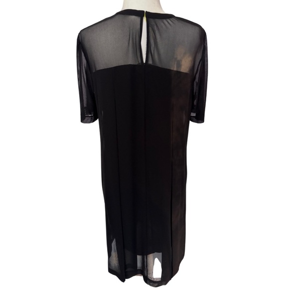 BCBGeneration Mesh Trim Tent Dress. NWT. Sz: Lg, Y2K, NWT - Picture 2 of 13